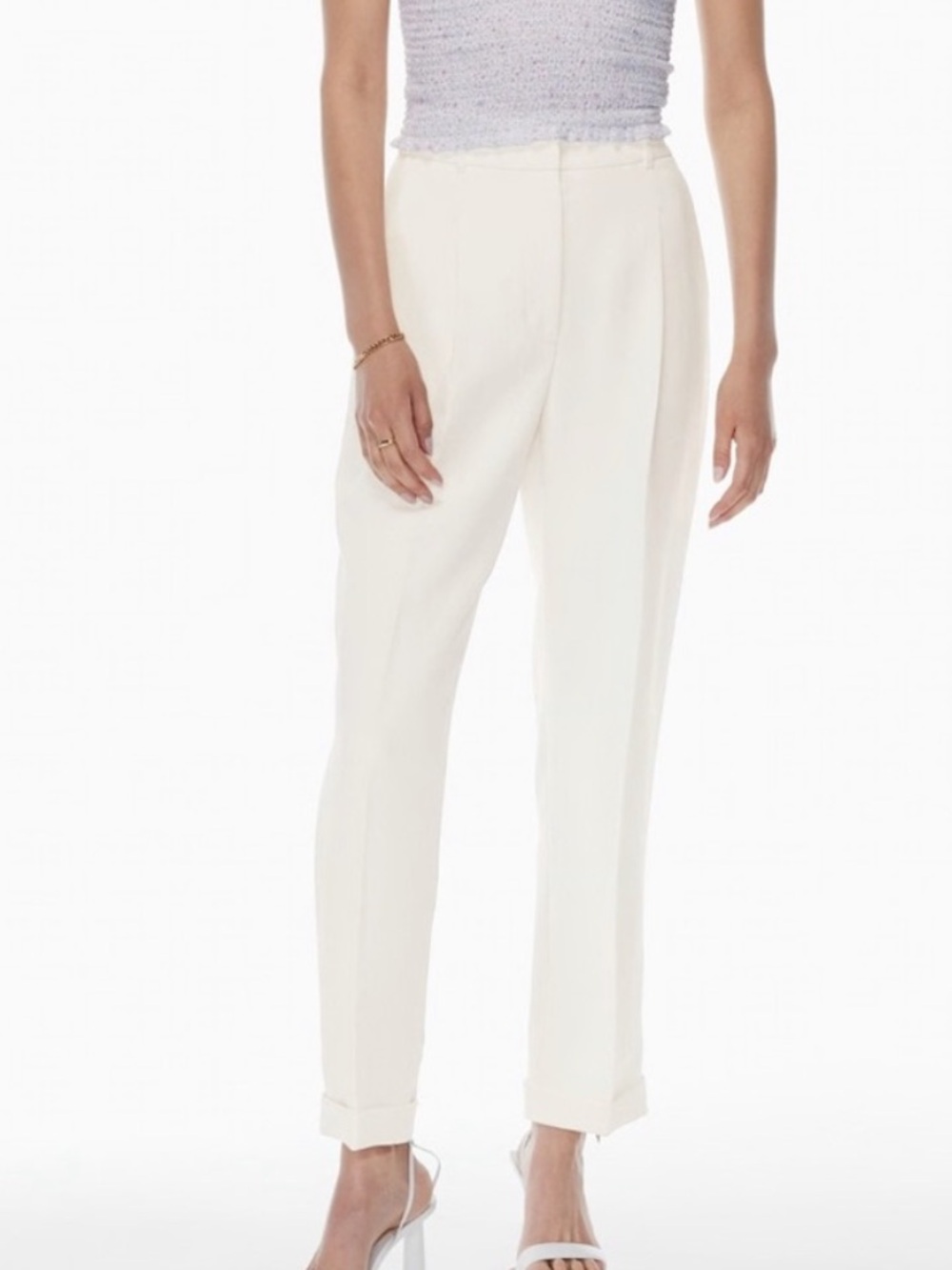 Wilfred dash wood tapered pant, size 8